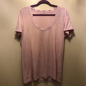J.Crew XL pink t-shirt